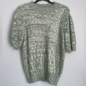 Philosophy Sage Green Knit Top